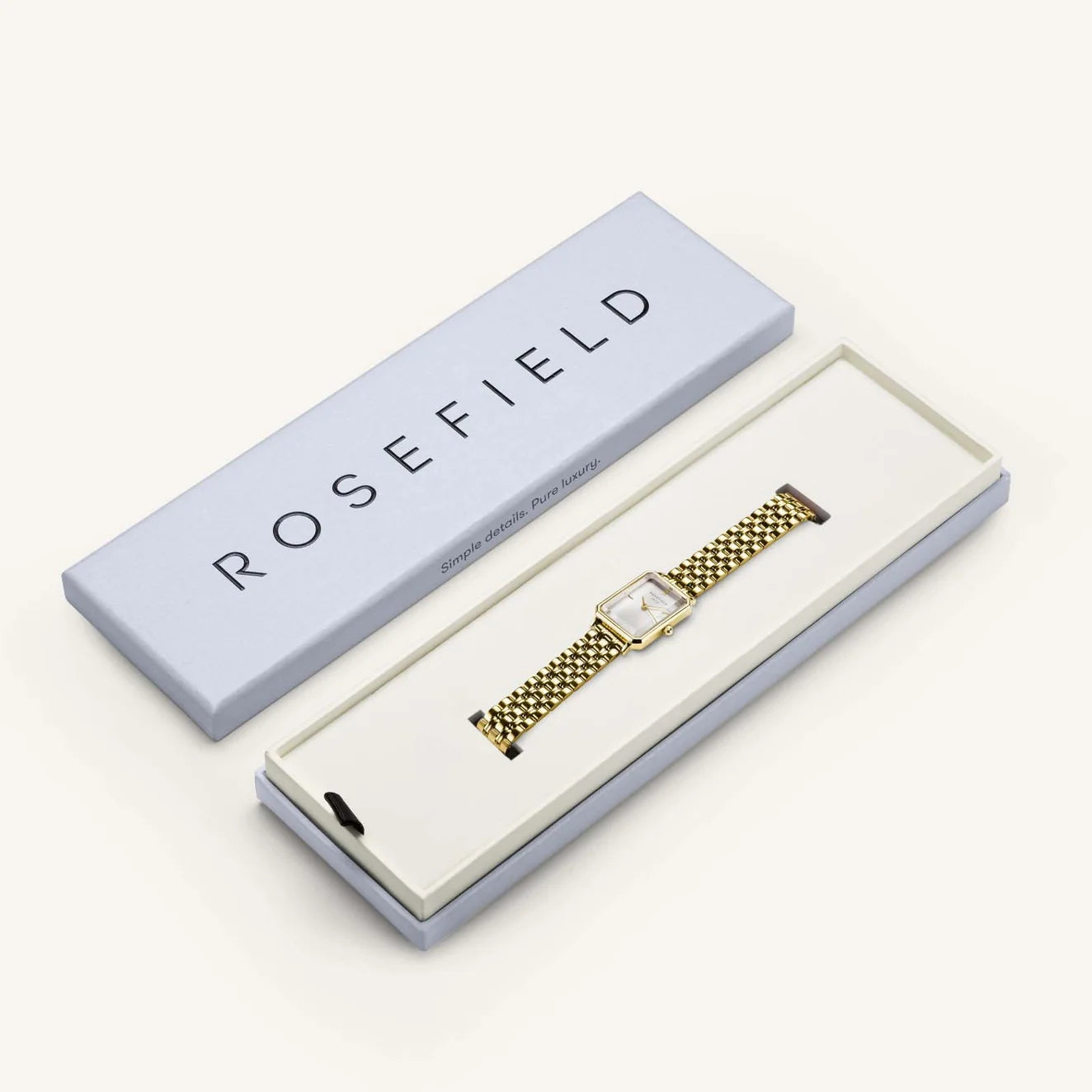 Rosefield Octagon XS Gold Ladies Bracelet Watch
