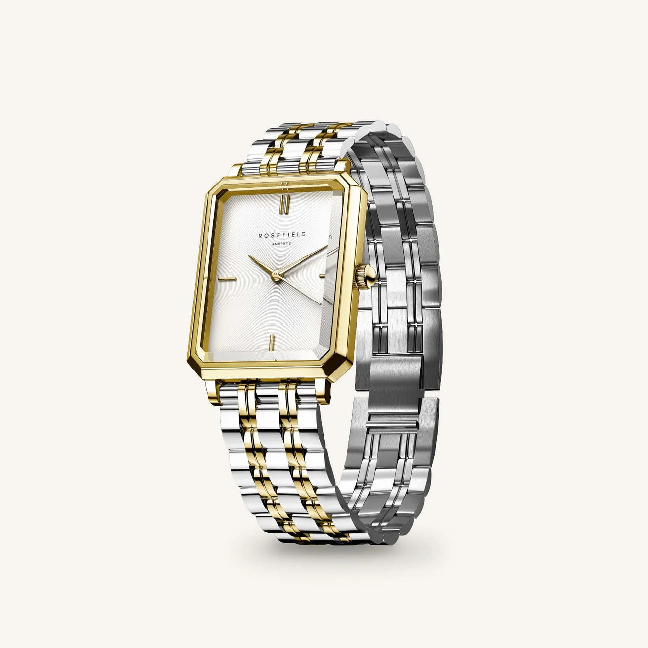 Rosefield Octagon Duotone Ladies Bracelet Watch