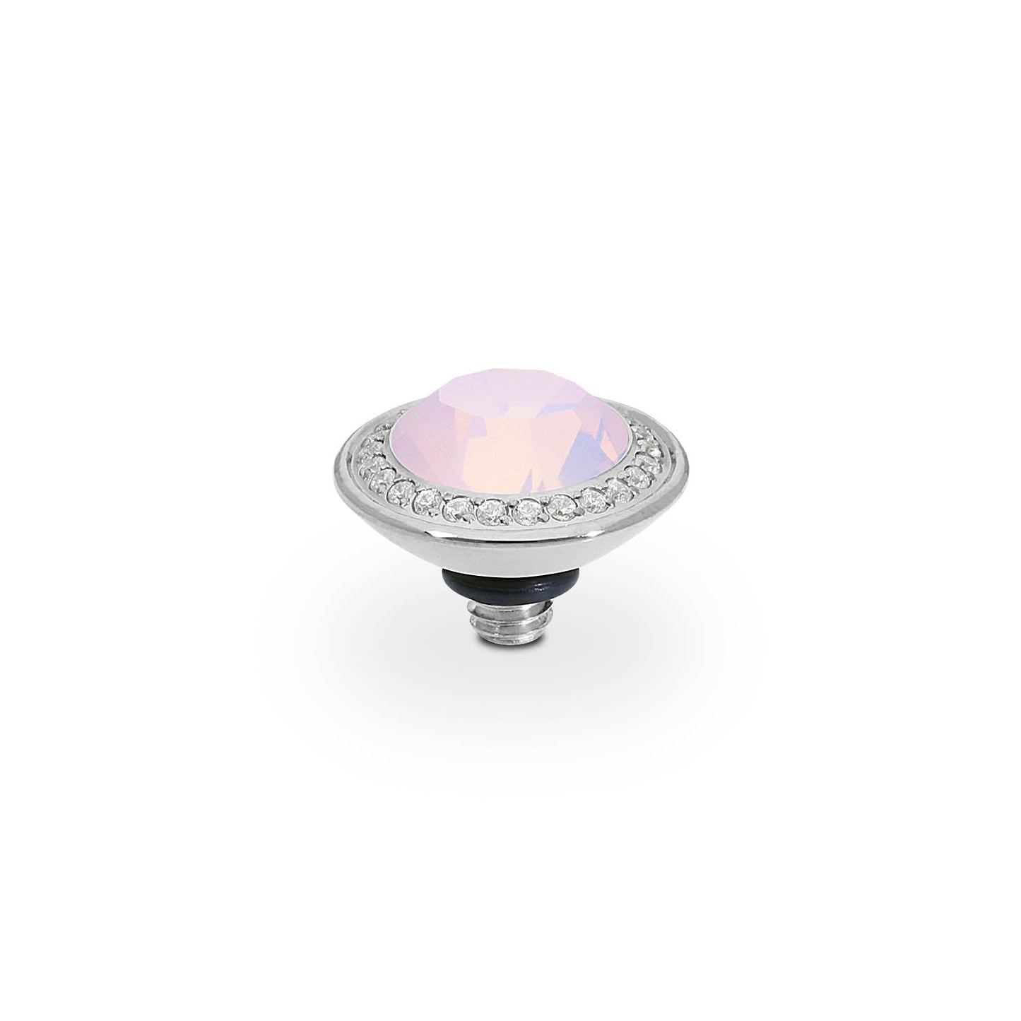 Qudo Tondo Deluxe Top 9 mm - Silver Rose Opal