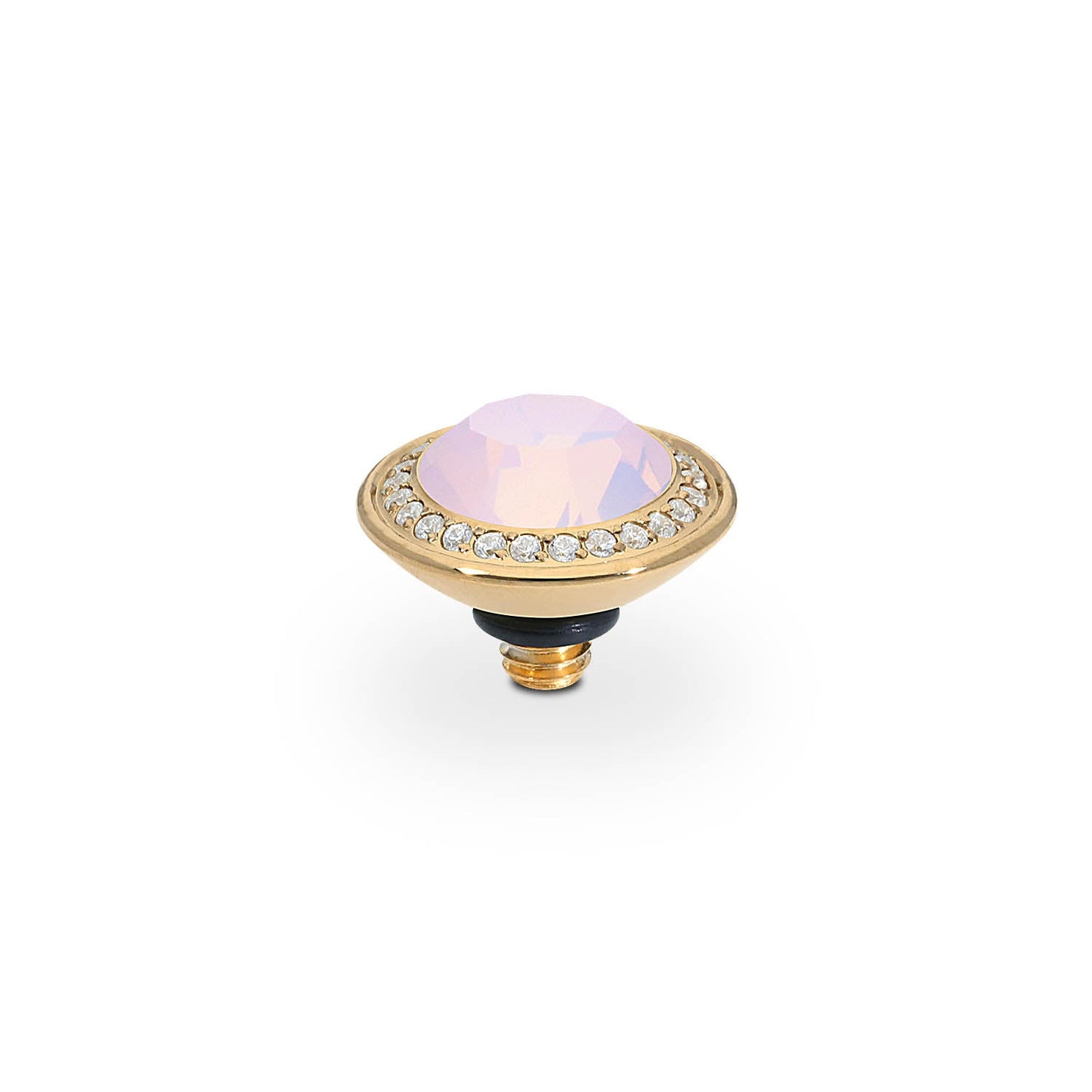 Qudo Tondo Deluxe Top 9 mm - Gold Rose Opal