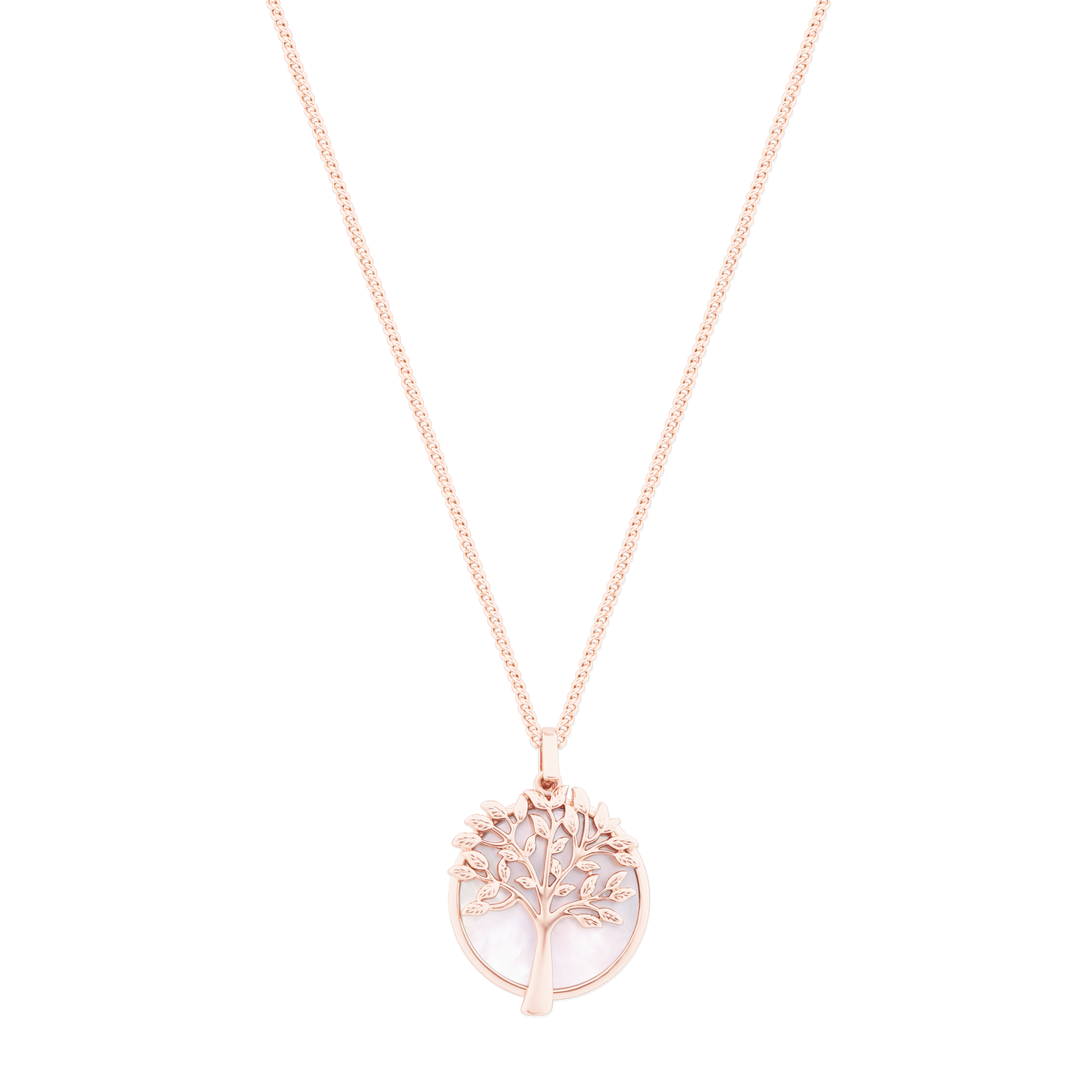 TREE OF LIFE & MOTHER OF PEARL MOON RG PENDANT