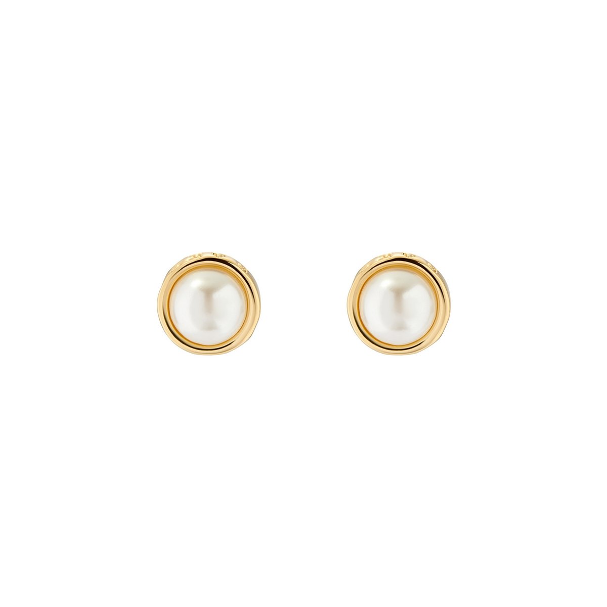 TED BAKER SINAA Gold Tone Pearl Stud Earring