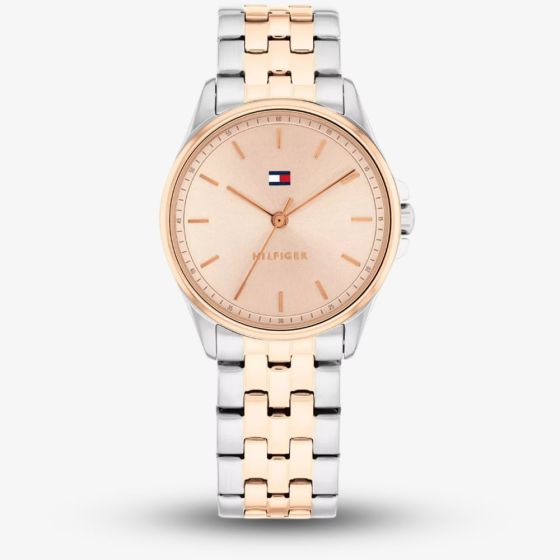 Tommy Hilfiger Ladies Jade Two-Tone Watch