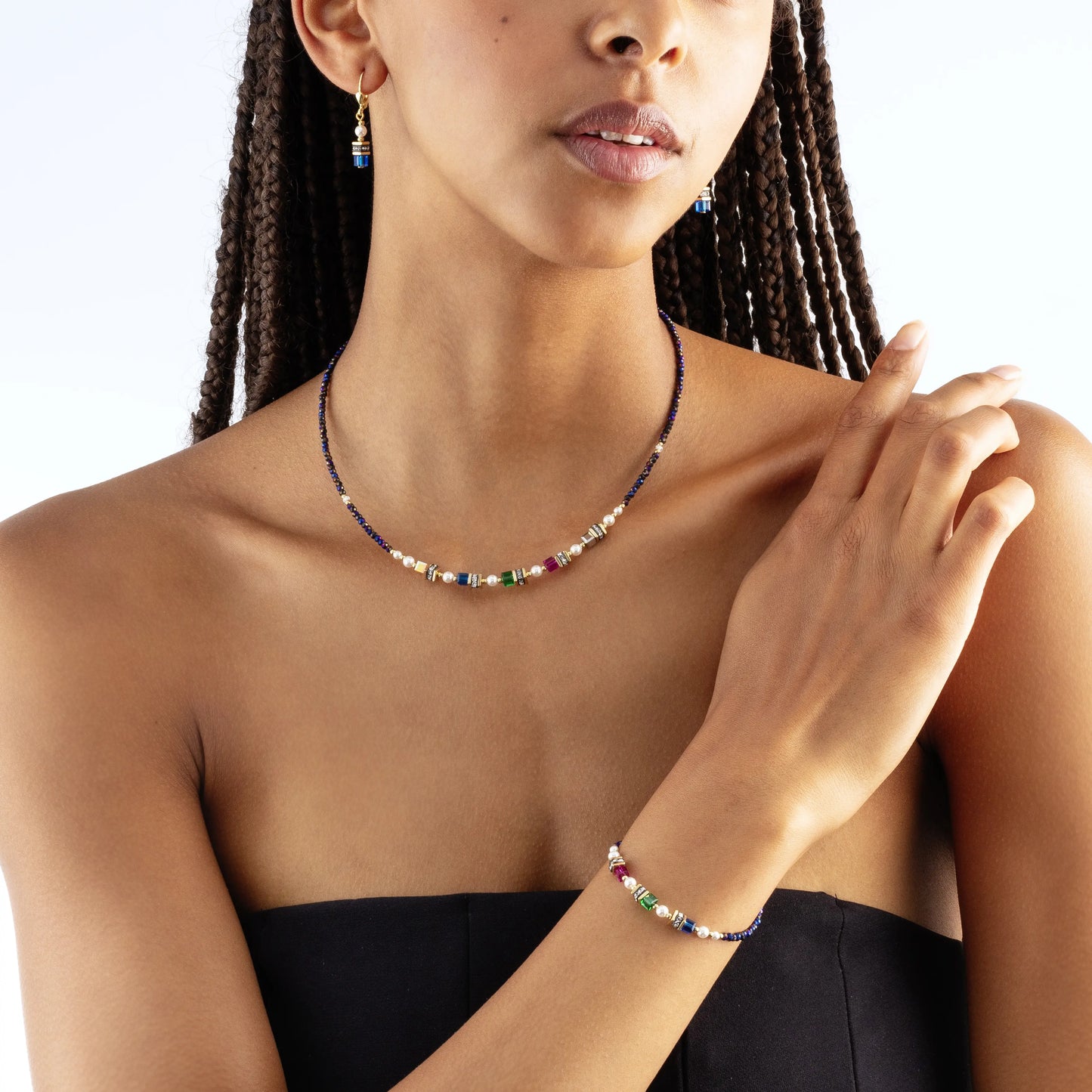 Earrings Sparkling Princess couture