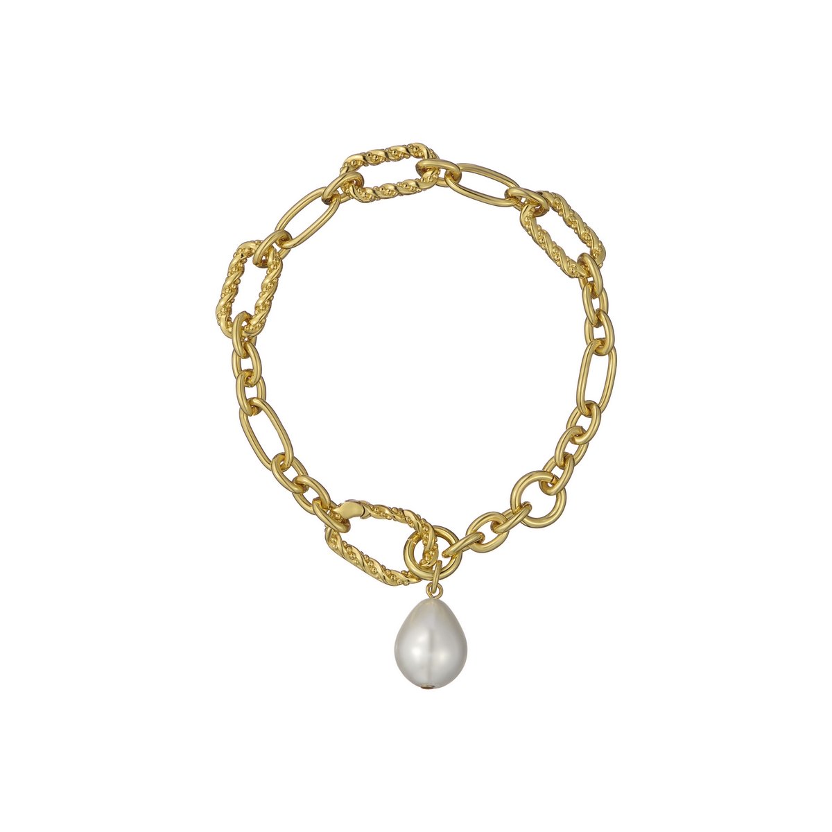 TED BAKER TIANA: Pearl Bracelet Gold Tone