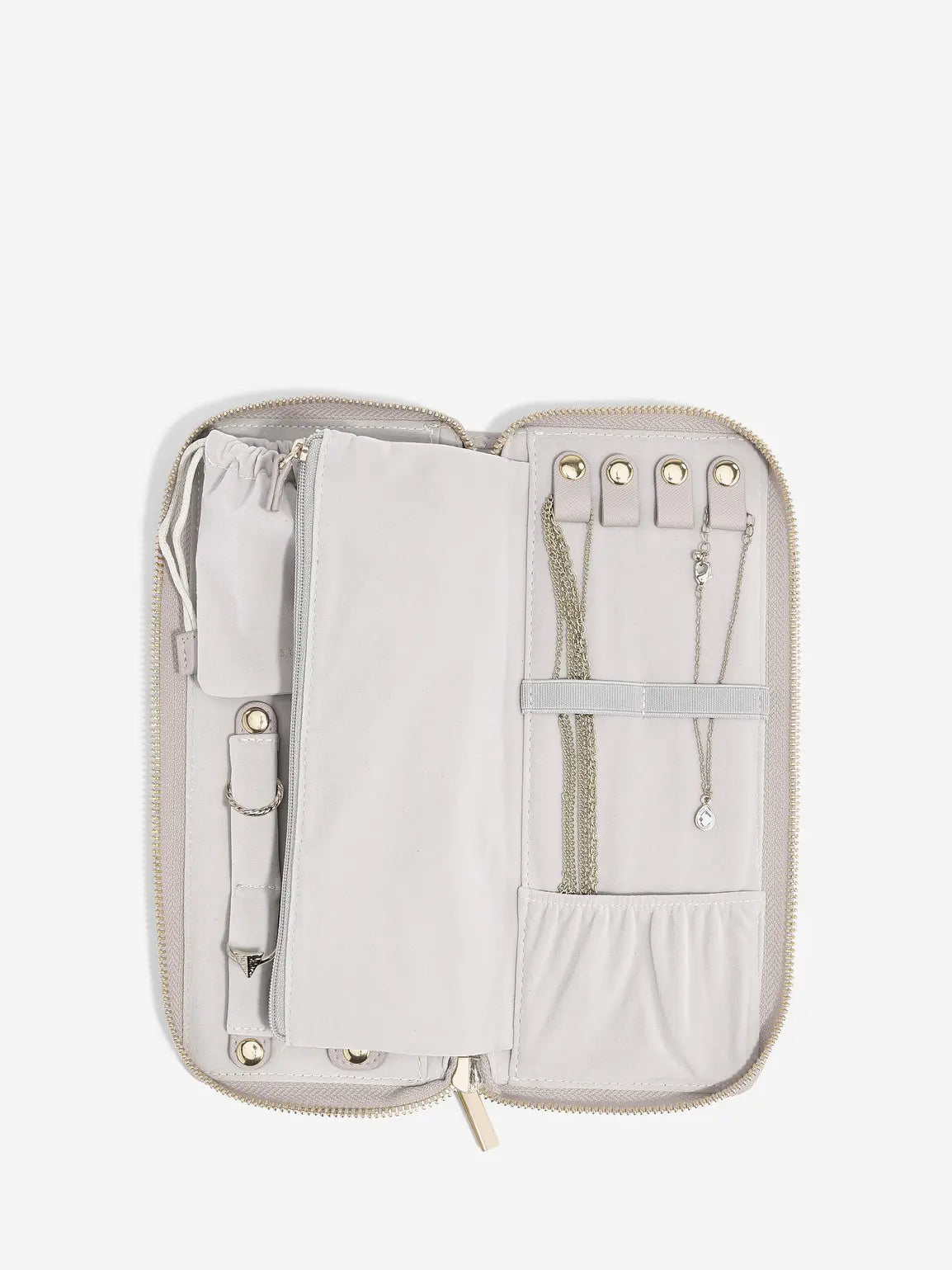 Stackers Taupe Jewellery Roll