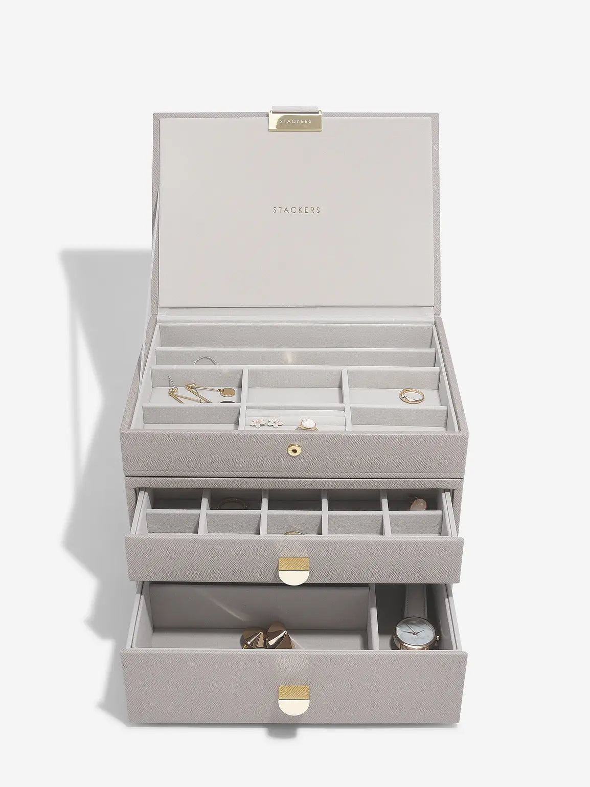 Classic Jewellery Box - Taupe