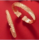 Athena tubular scale rigid bracele