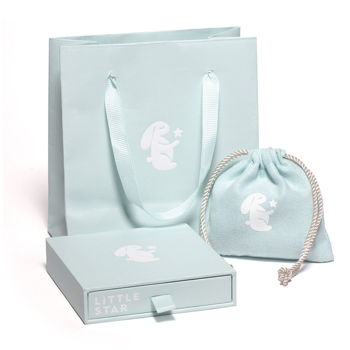 Luna – Sun and Moon Christening Bangle