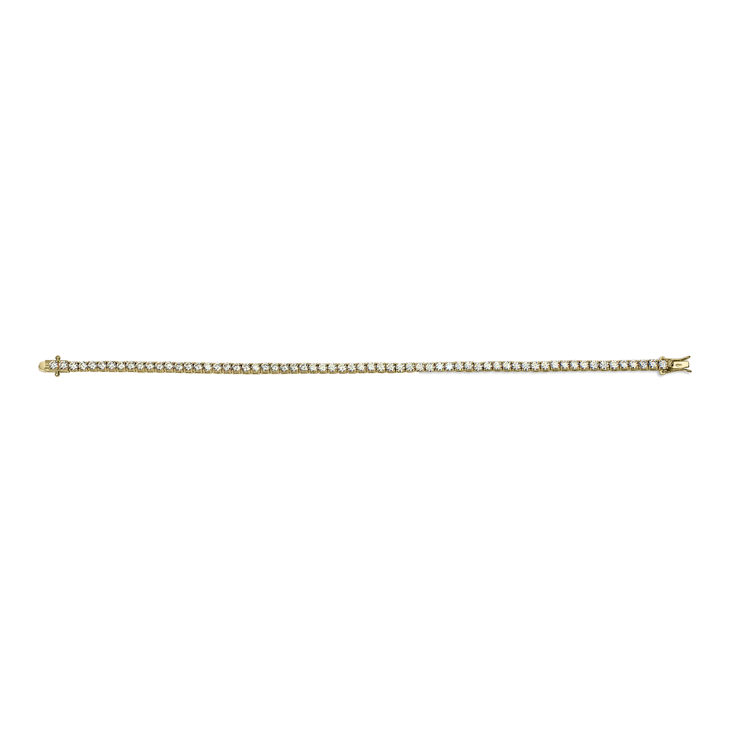 Gold Brilliant Tennis Bracelet