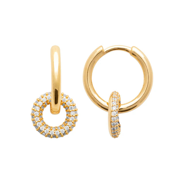 Burren 'Memories' Circles Earrings