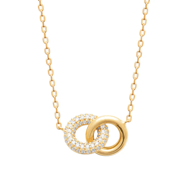 Burren 'Memories' Circles Necklace