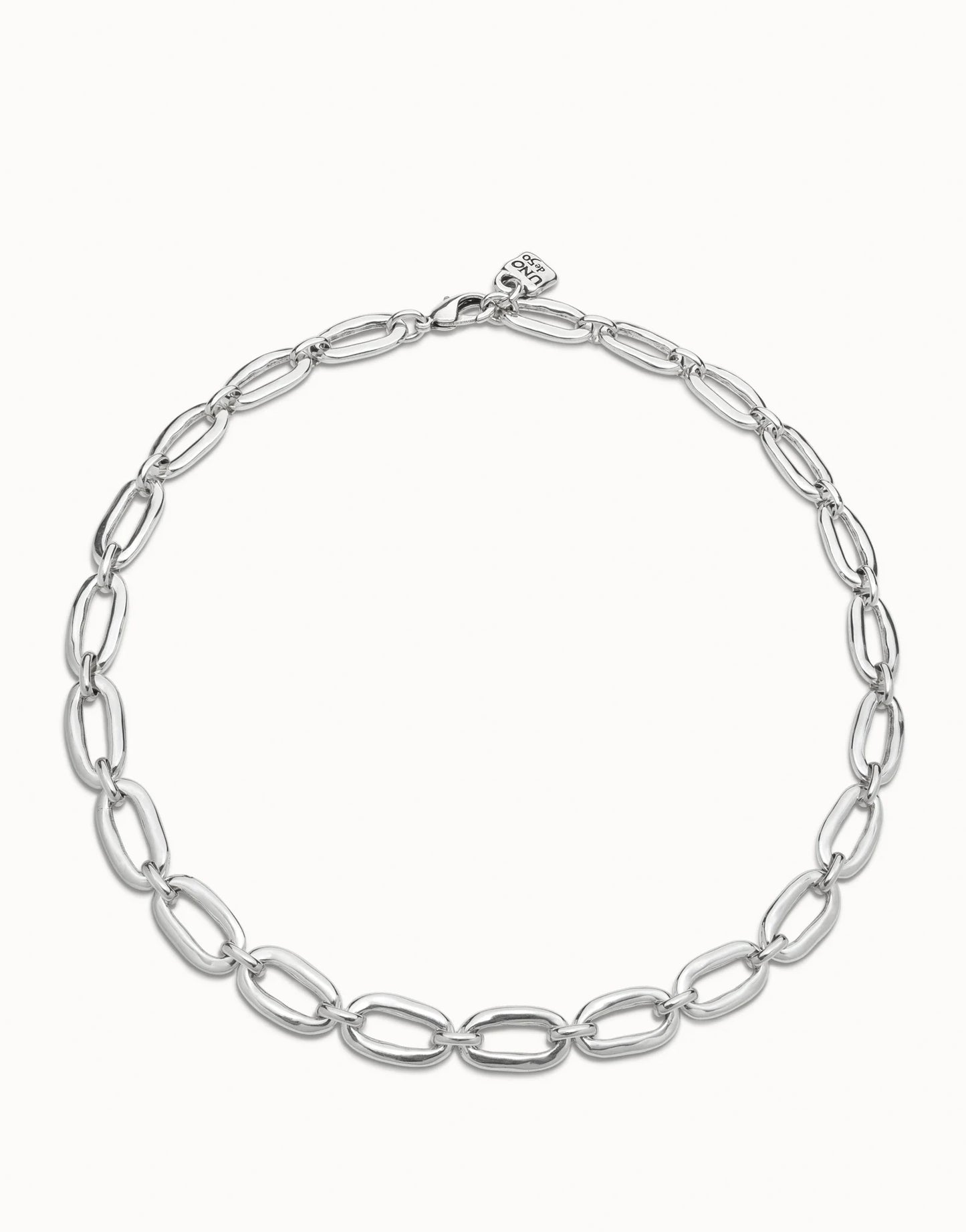 Uno de 50 Oval Link Chain Necklace