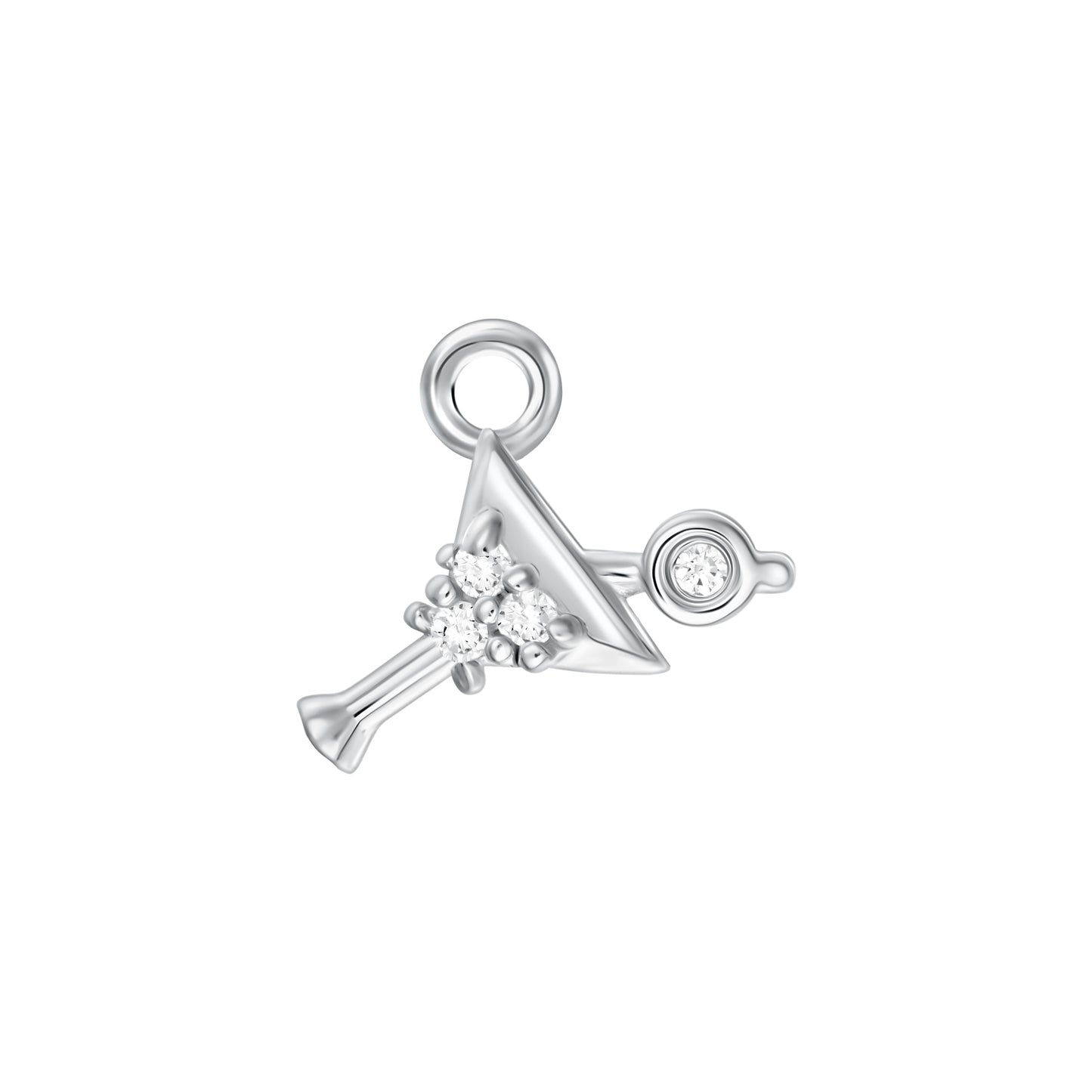 Friendship Charm Sterling Silver