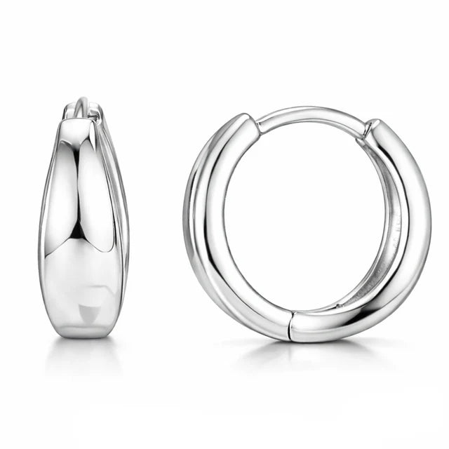 GEORGINI ALCHEMY 925 HOOPS SILVER