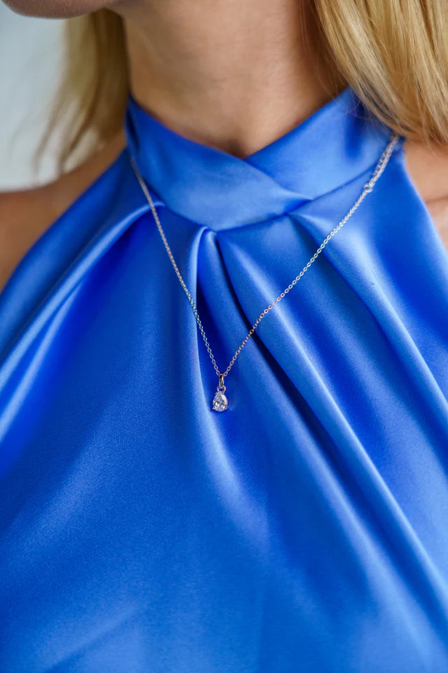 GEORGINI WISTERIA PENDANT SILVER