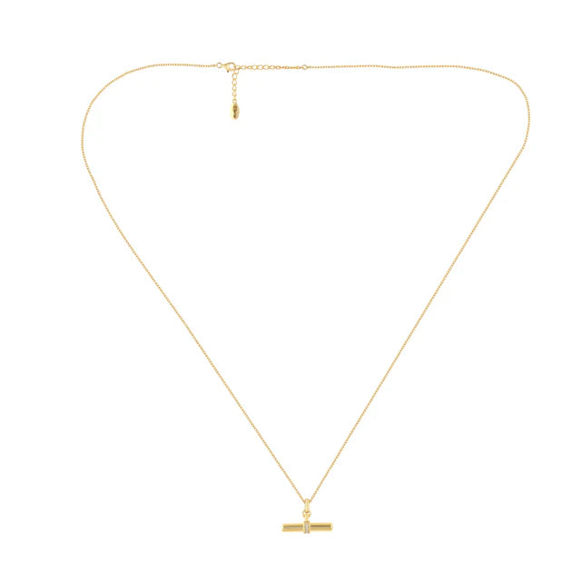 GEORGINI ALCHEMY ANDY FOB PENDANT GOLD