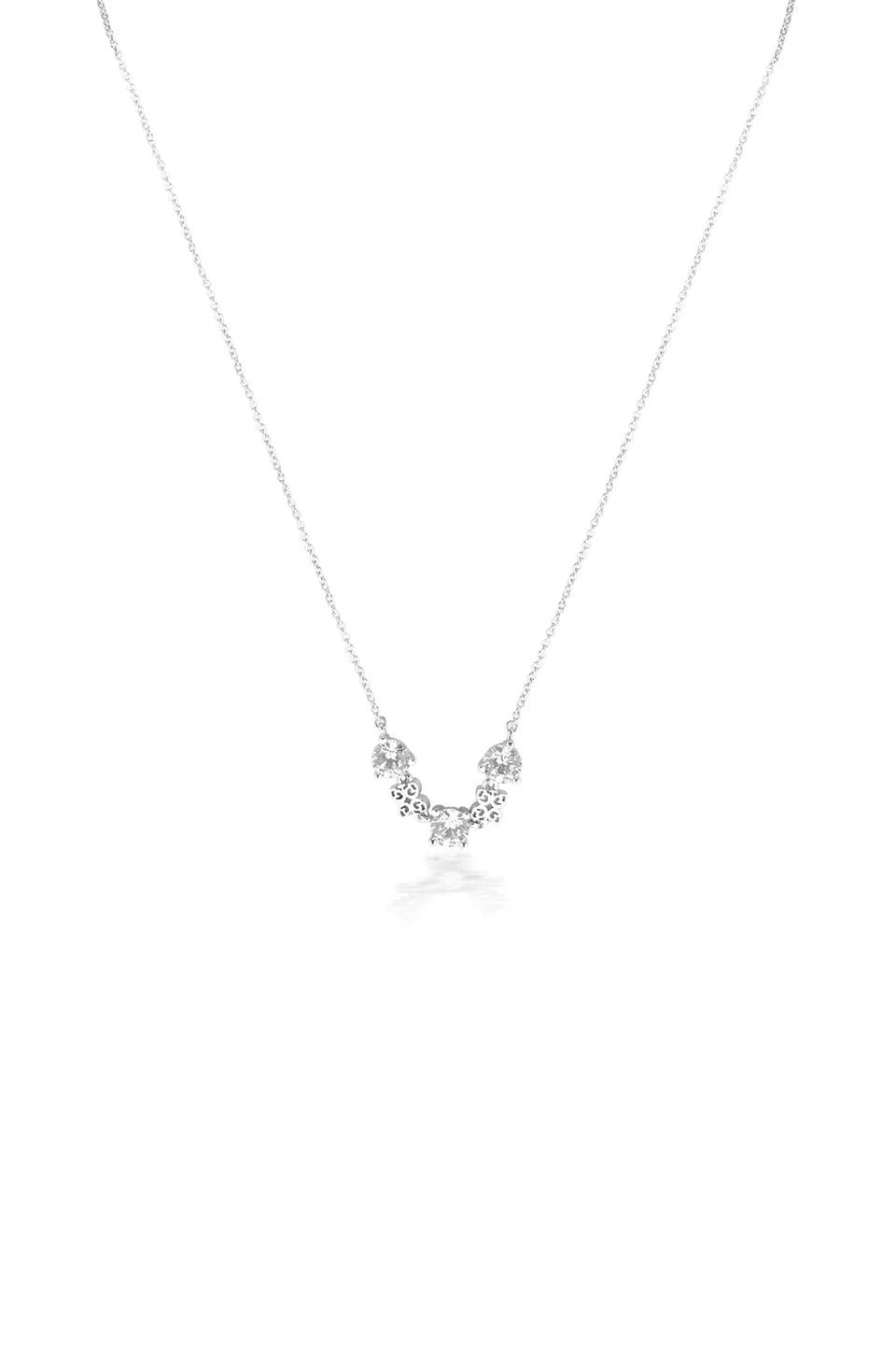 SIGNATURE HISTORY NECKLACE SILVER