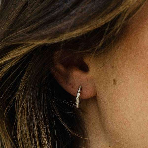 Allure Medium Hoop Earrings