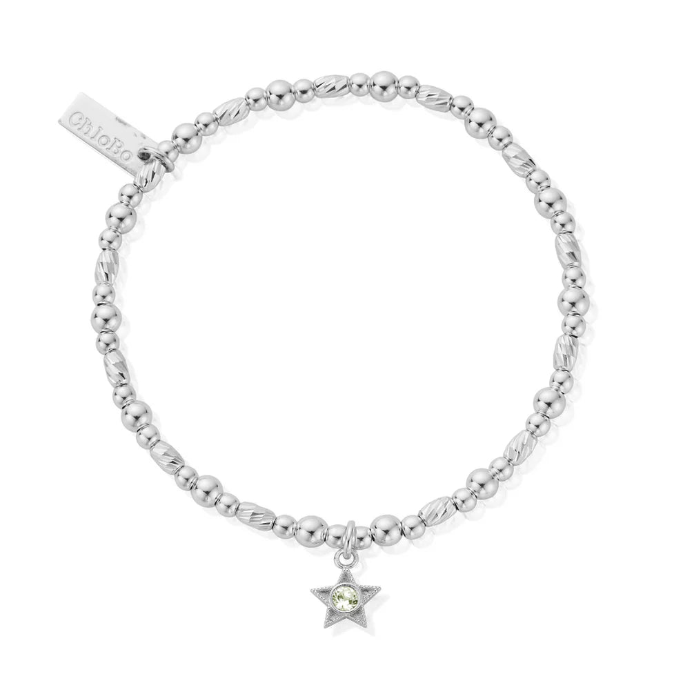 Silver November Birthstone Bracelet
