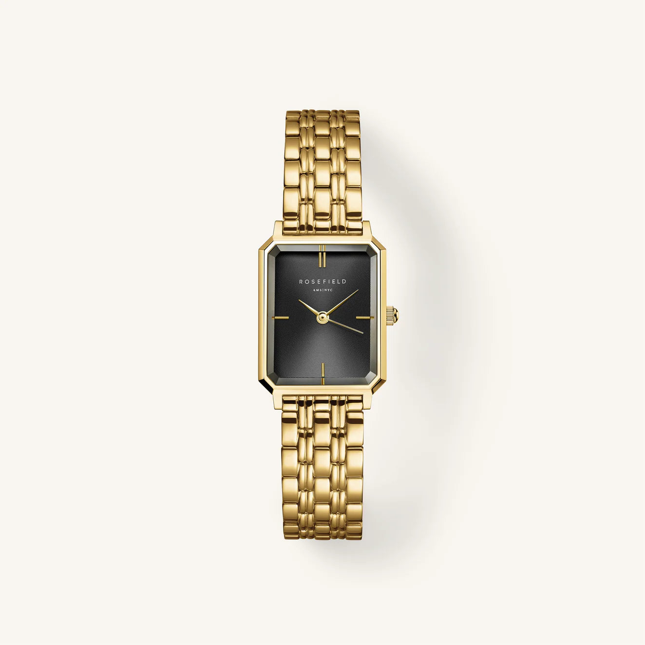 Rosefield Octagon XS Black Gold