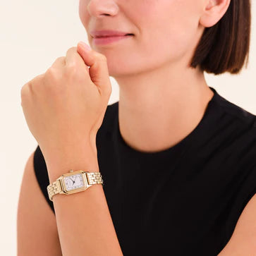 Rosefield Ivy White Gold Ladies Watch