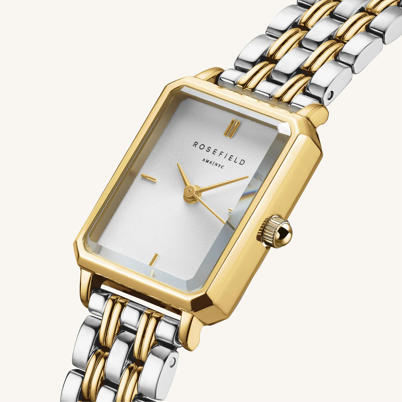 Rosefield Octagon Duotone Ladies Bracelet Watch