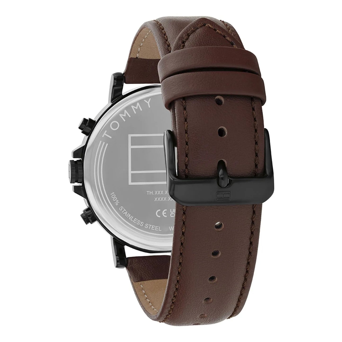 Hilfiger Tyson Leather Strap Watch