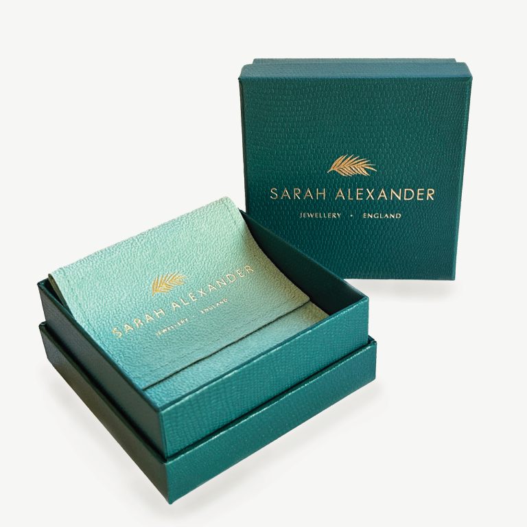 Giza Gemstone Charm Hoop Earrings 18ct Gold Plated, Amazonite