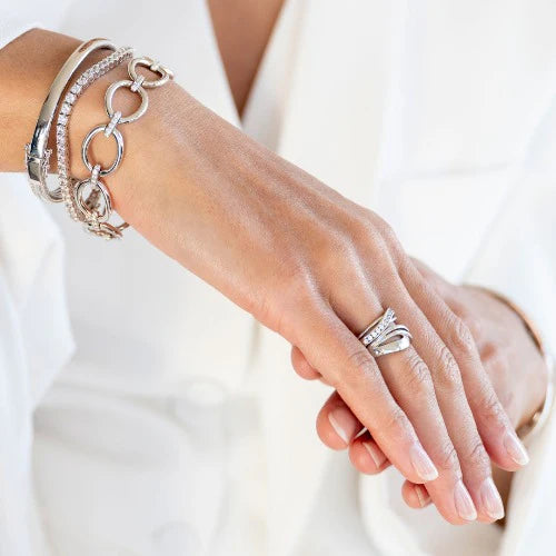 Silver Brilliant Tennis Bracelet