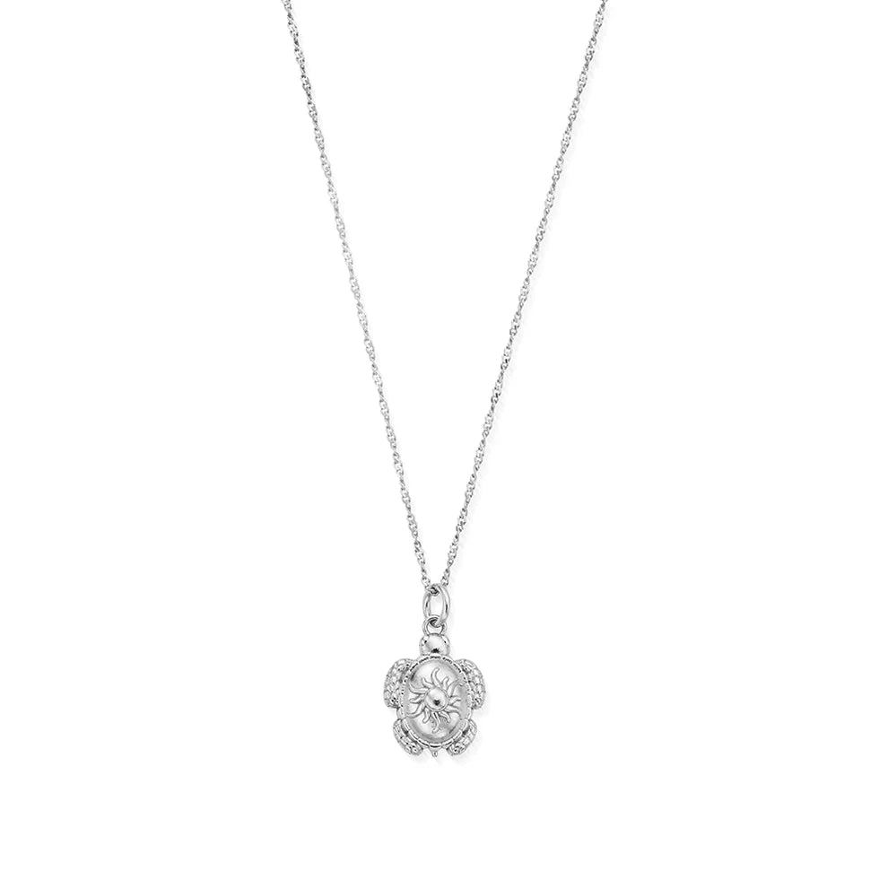 Sheltered Glow Necklace - Silver