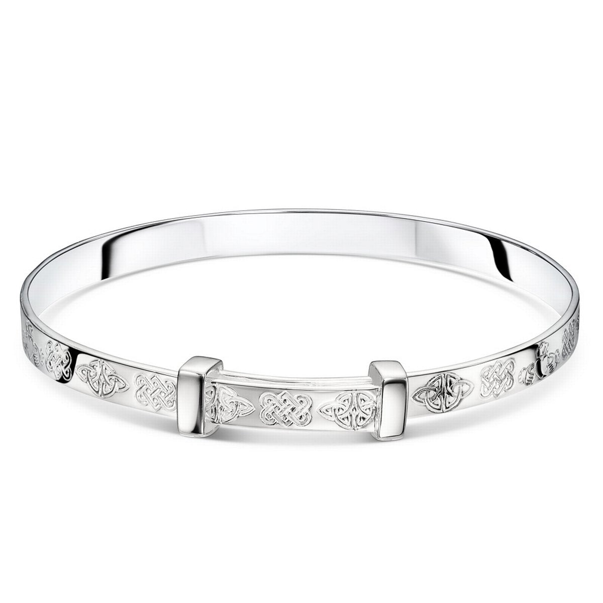 Erin - Love knot Christening bangle