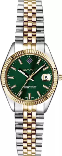 Gant Ladies Gant Sussex Mini Duo Tone Green Dial Watch