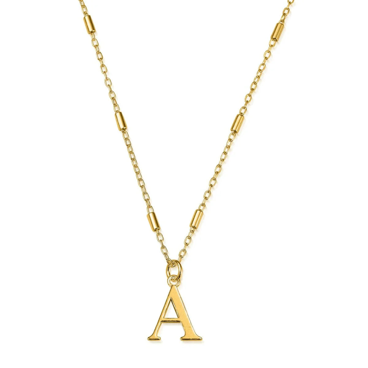 Initial Necklace GOLD A-Z