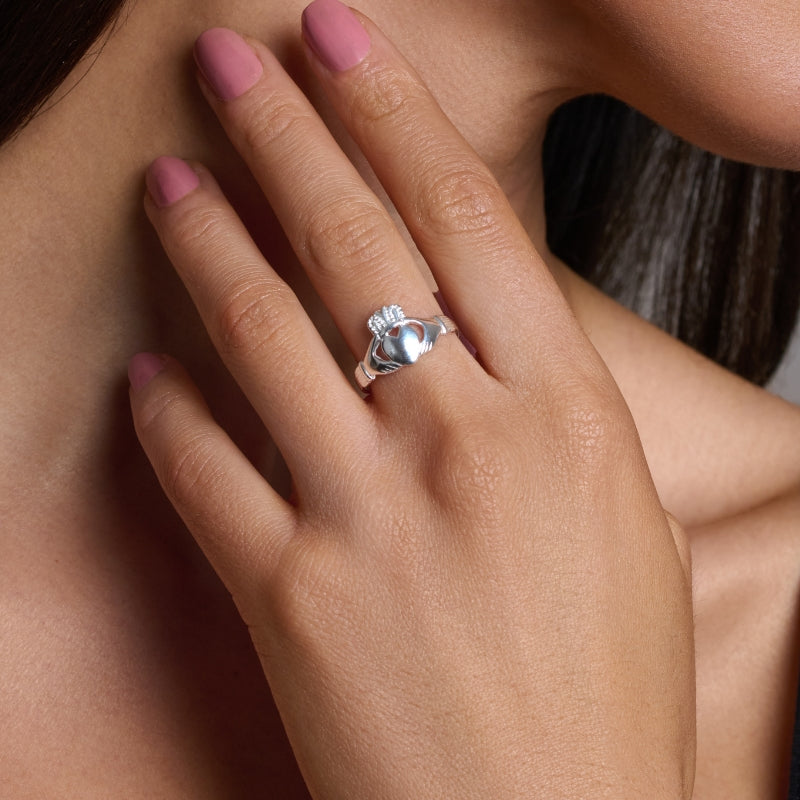 Sterling Silver Claddagh Ring