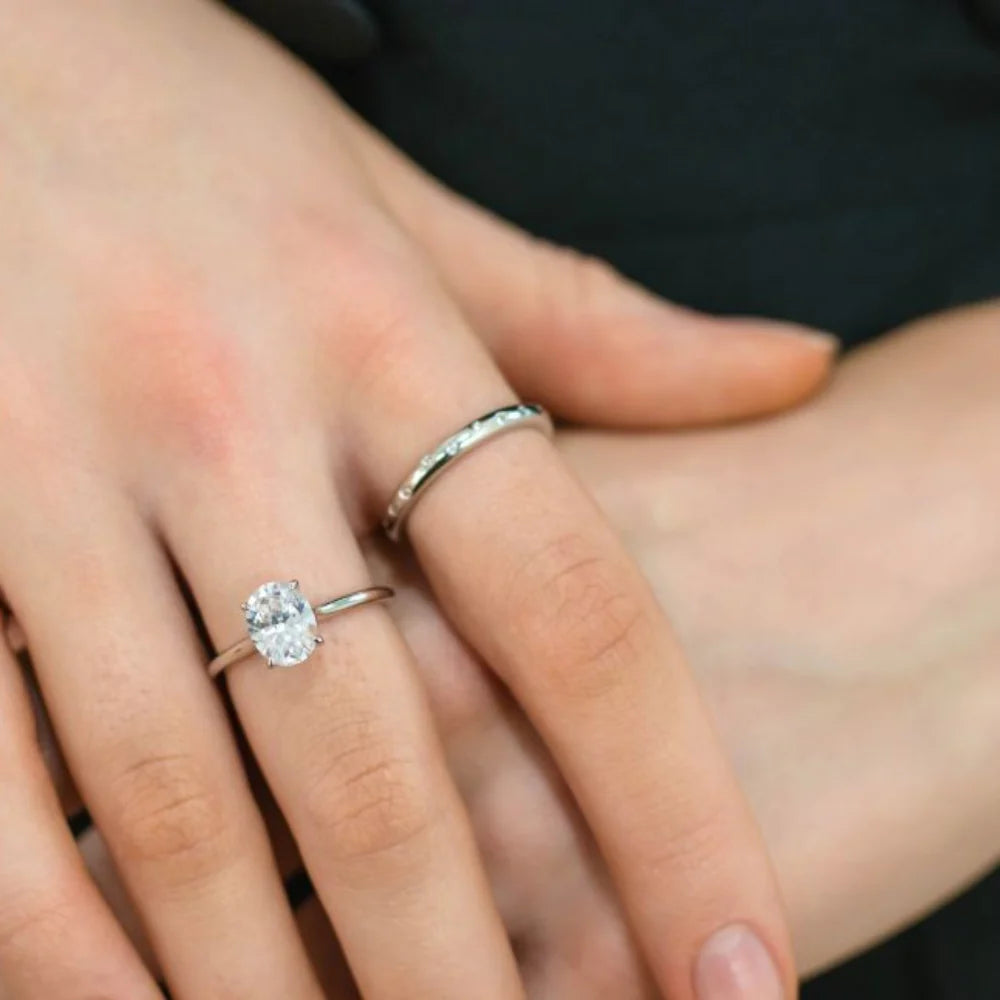 Georgini Ellipse Band Silver