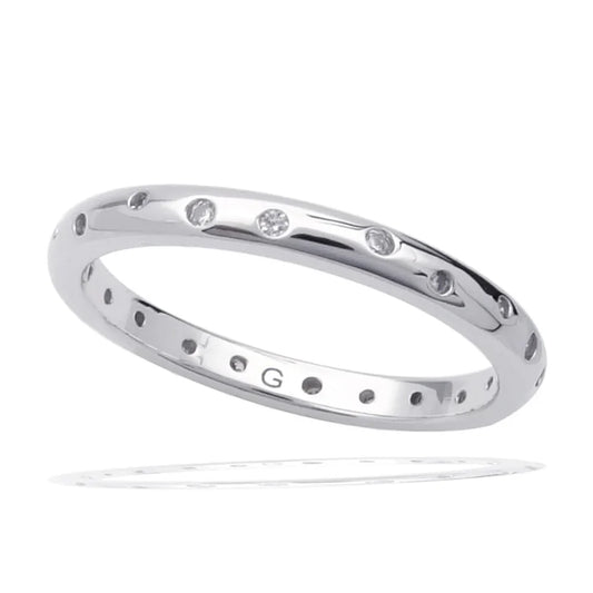 Georgini Ellipse Band Silver