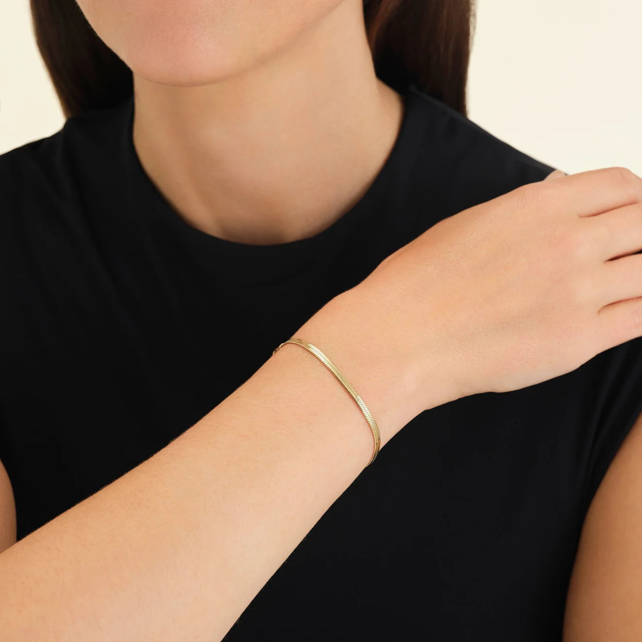 Rosefield Snake Bracelet Gold