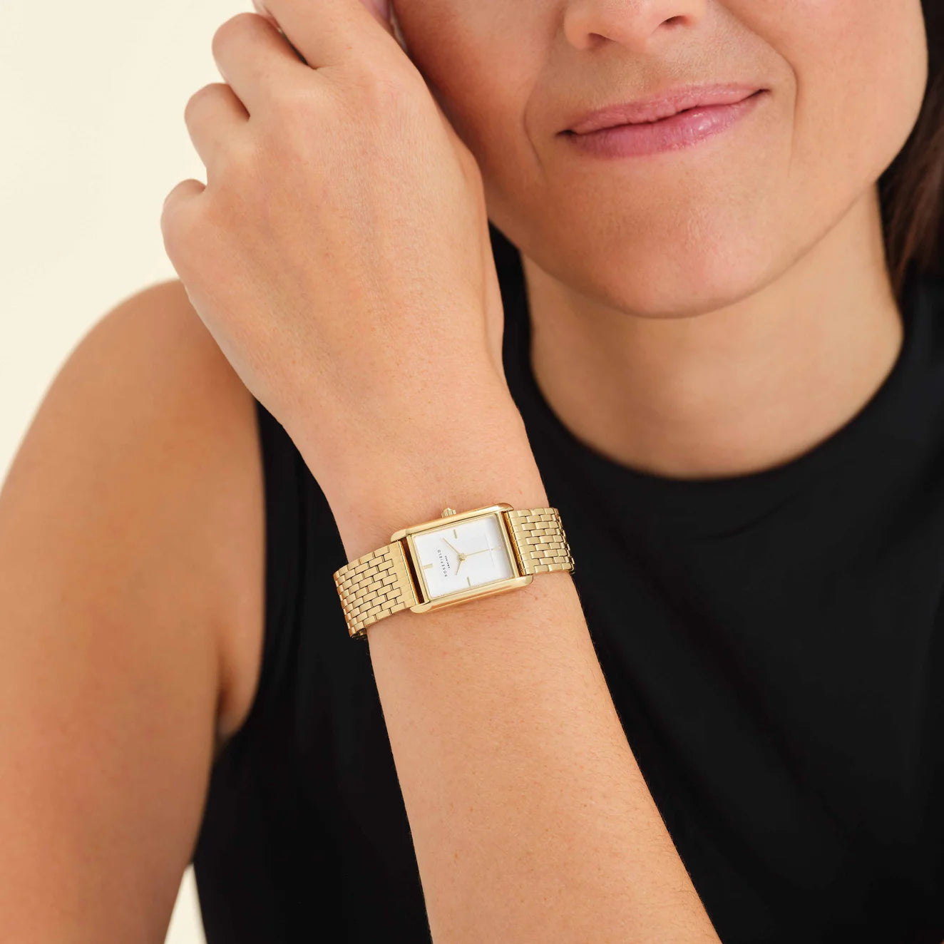 Rosefield Heirloom Gold Ladies Bracelet Watch