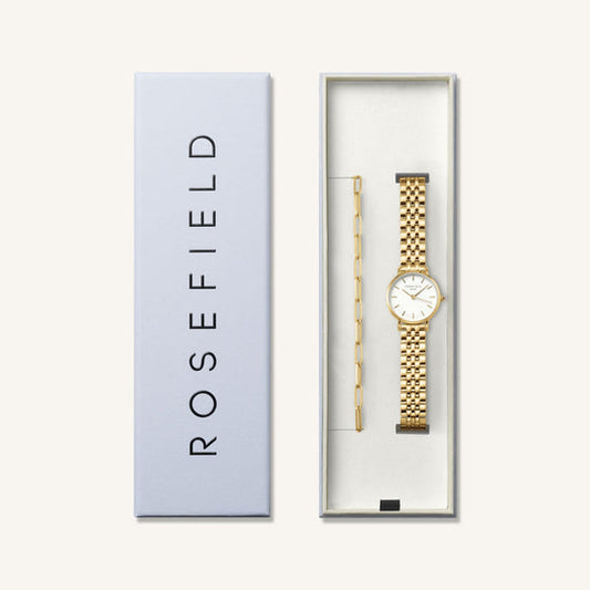 Rosefield Small Edit Gold + Bracelet Set