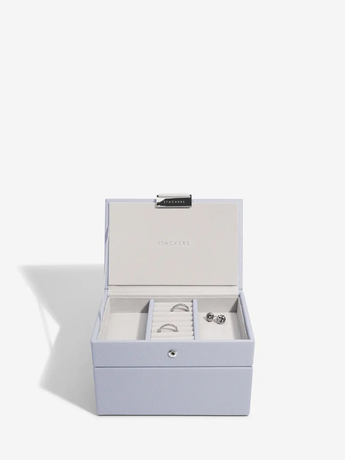 Stackers Lavender Mini Jewellery Box Set