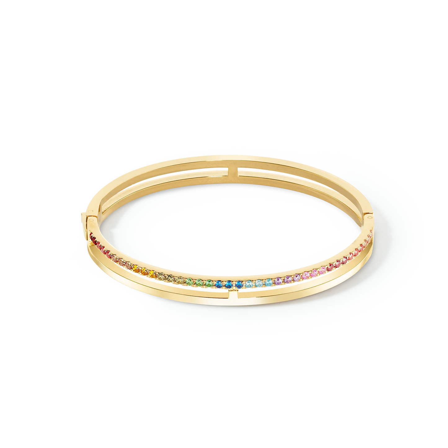 Eternal Unity bangle gold-rainbow