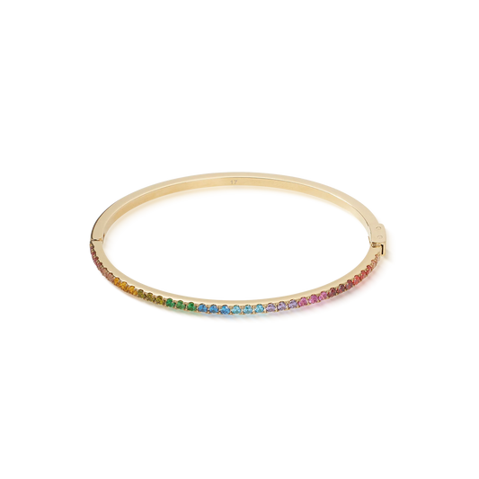 Eternal Love bangle gold-rainbow
