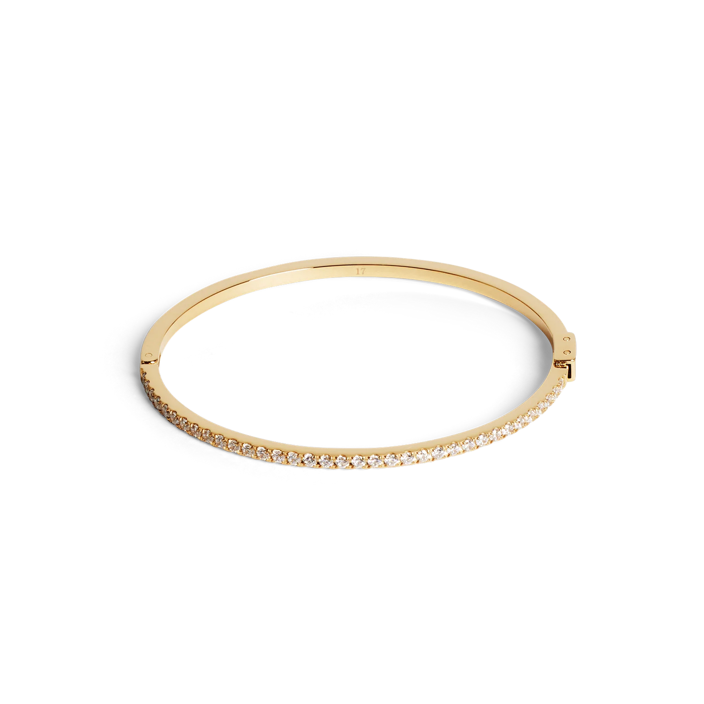 Eternal Love bangle gold-crystal