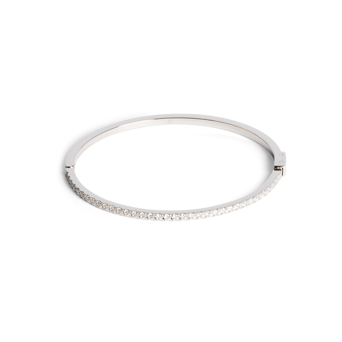 Eternal Love bangle silver-crystal