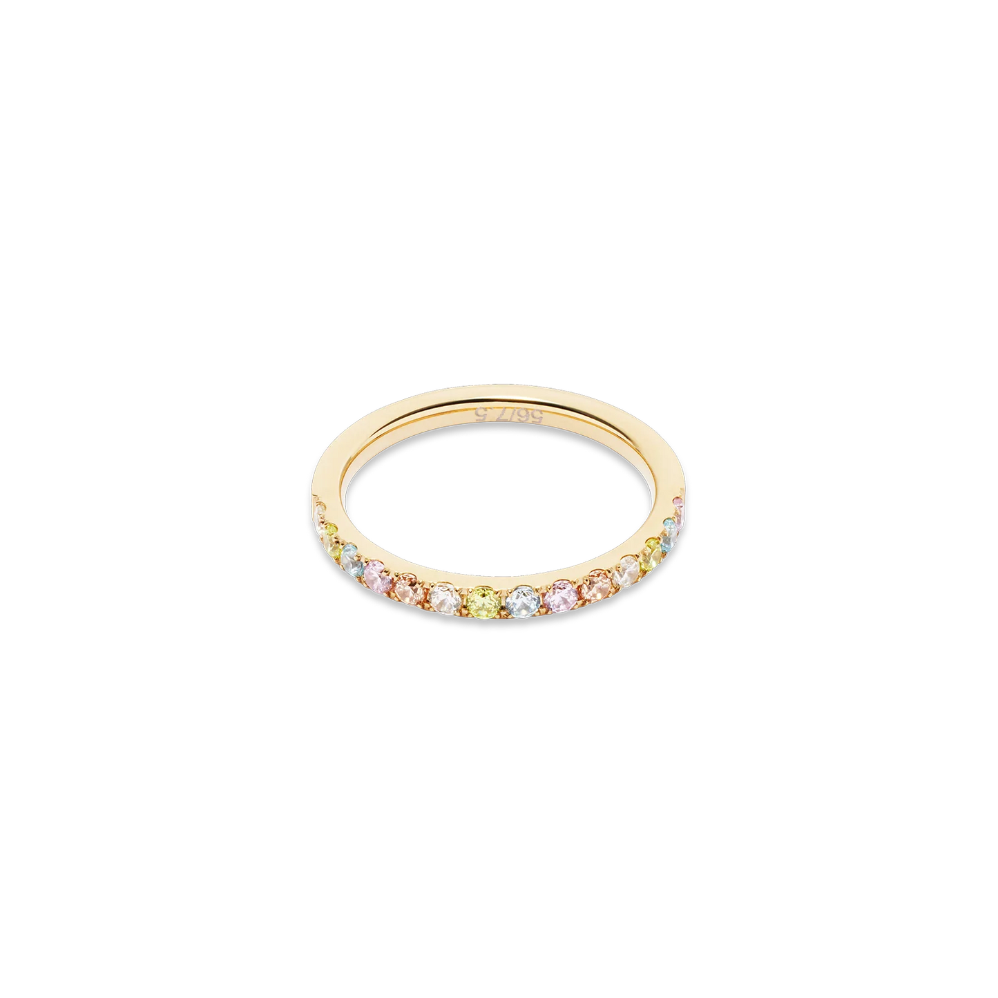 Eternal Love ring gold-multicolour pastel