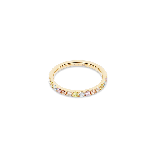 Eternal Love ring gold-multicolour pastel