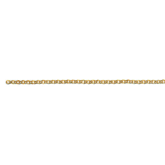 Gold Flat Generations Chain 21cm