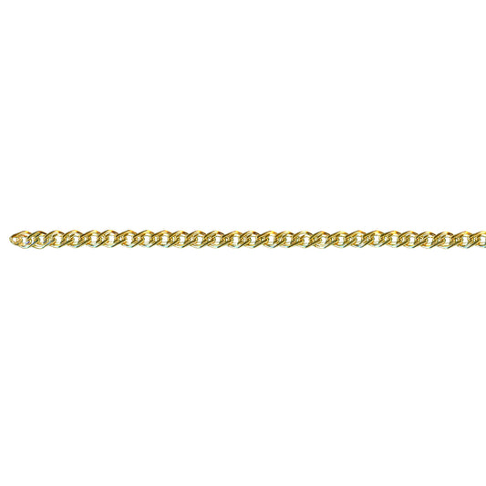 Gold Flat Generations Chain 21cm