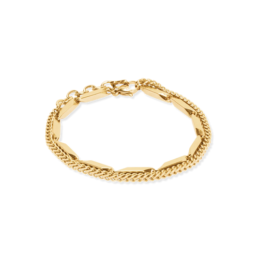 Bracelet Twisted Layers gold